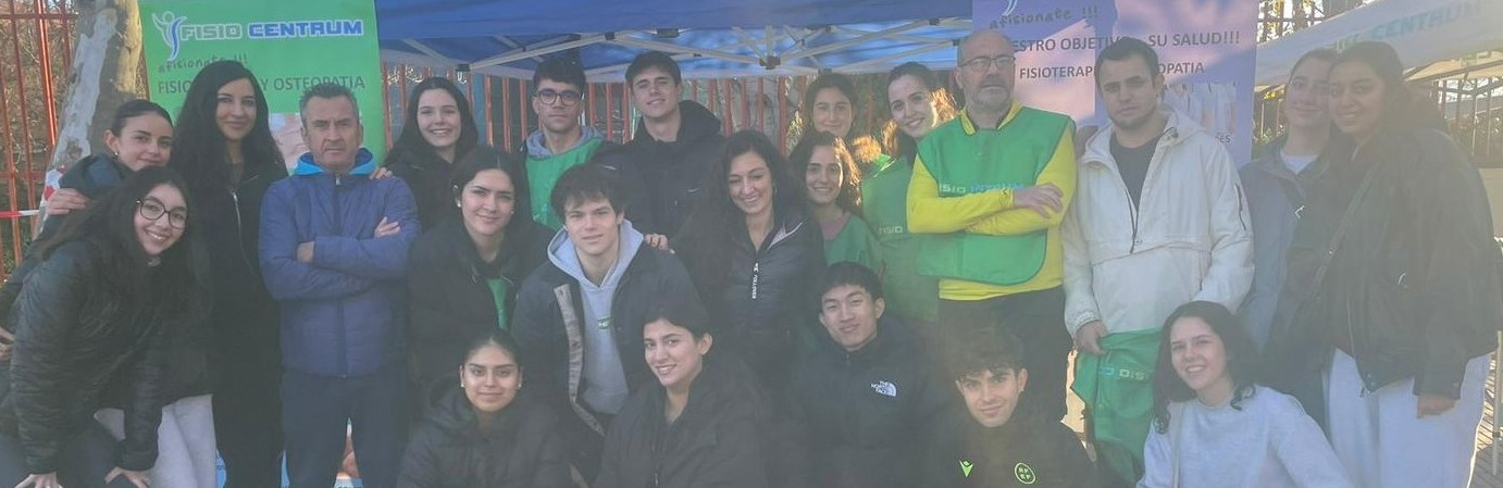 Apoyo Sanitario Estudiantes de Fisioterapia y Podología en la San Silvestre Alcorcón